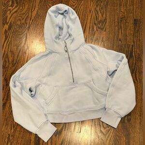 Lululemon Athletica Scuba Oversized Half Zip Hoodie Windmill